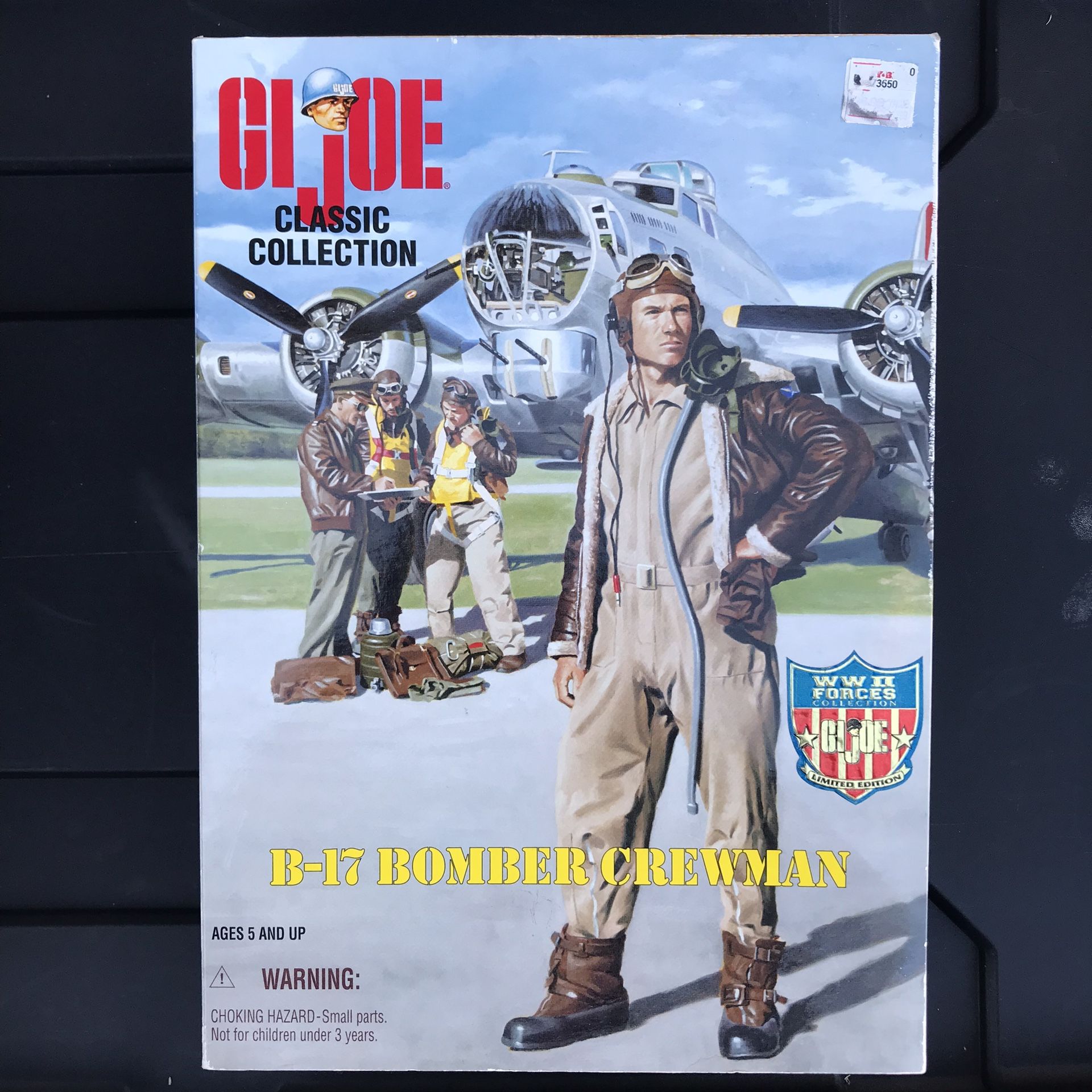 GIjoe classic collection B17爆撃機搭乗員 G.I. GIジョー/B-17 BOMBER