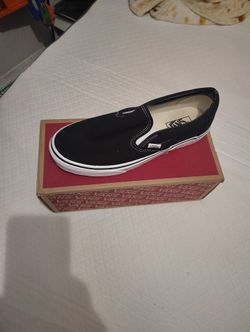 Slip On Black Size 9 Men