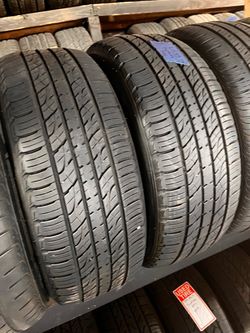 2 USED 21555R17 Kumho All Season tires $140 installed and balance.  215 55 17 215 55 R 17 21555R17 215/55/17 215/55/R17  Texas Extreme Tire Co. 1305 P