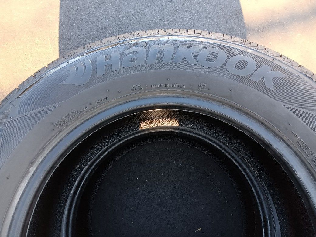 4 Llantas 205 65 R16 Hankook Mileage Plus