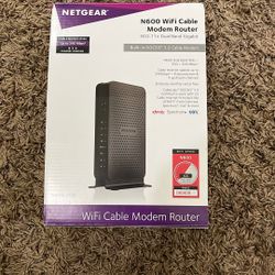Netgear N600 WiFi Cable Modem Router