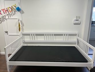 Bed frame and mattress