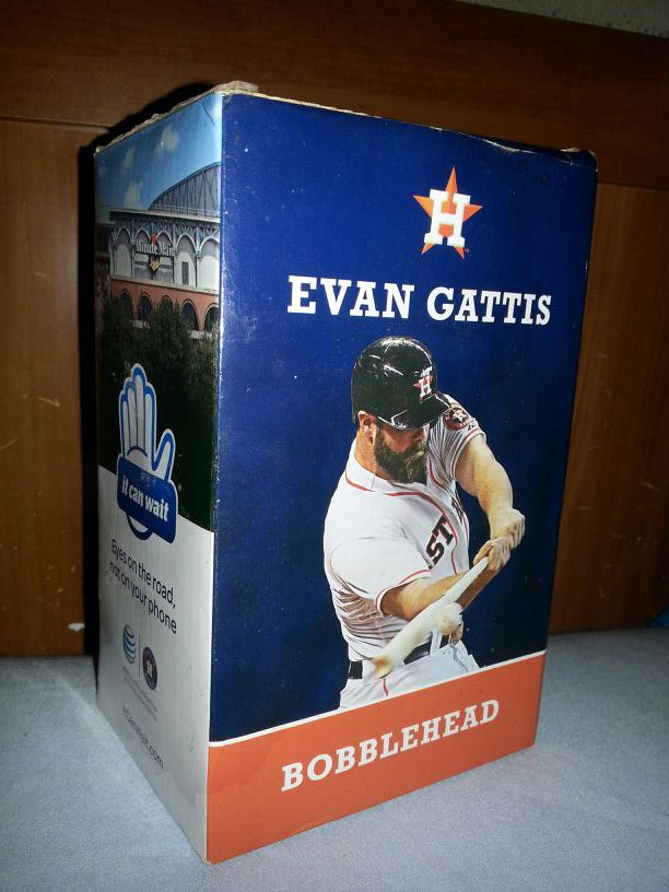 BRAND NEW Evan Gattis “EL OSO BLANCO” Houston Astros Bobblehead