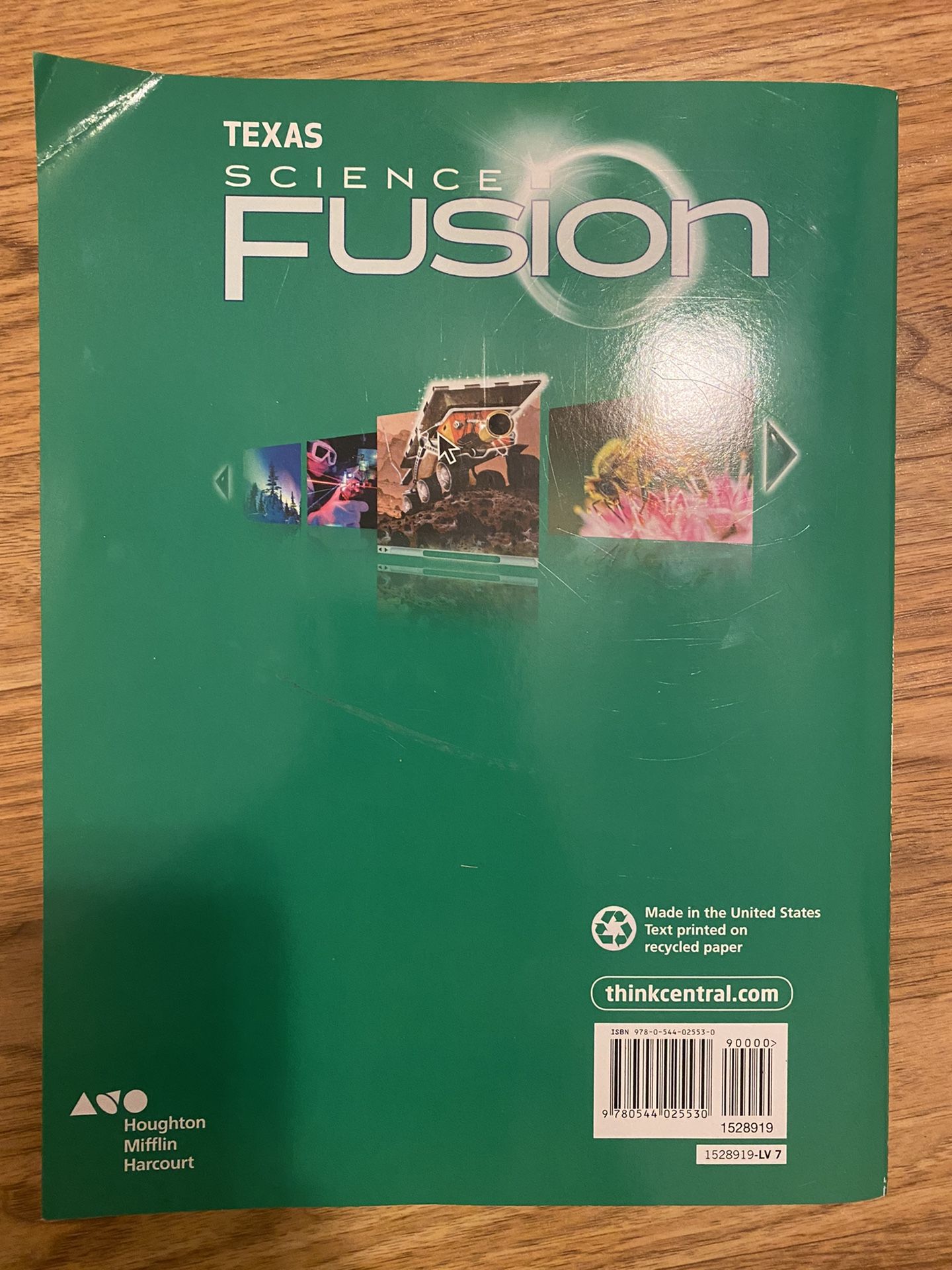 Texas Science Fusion 7th Grade
