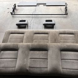 VW Vanagon Z bed backseat cushions and frame
