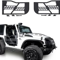 (2-Door) Off-road Front & Rear Steel Tubular Door for 2007-2018 Jeep Wrangler JK