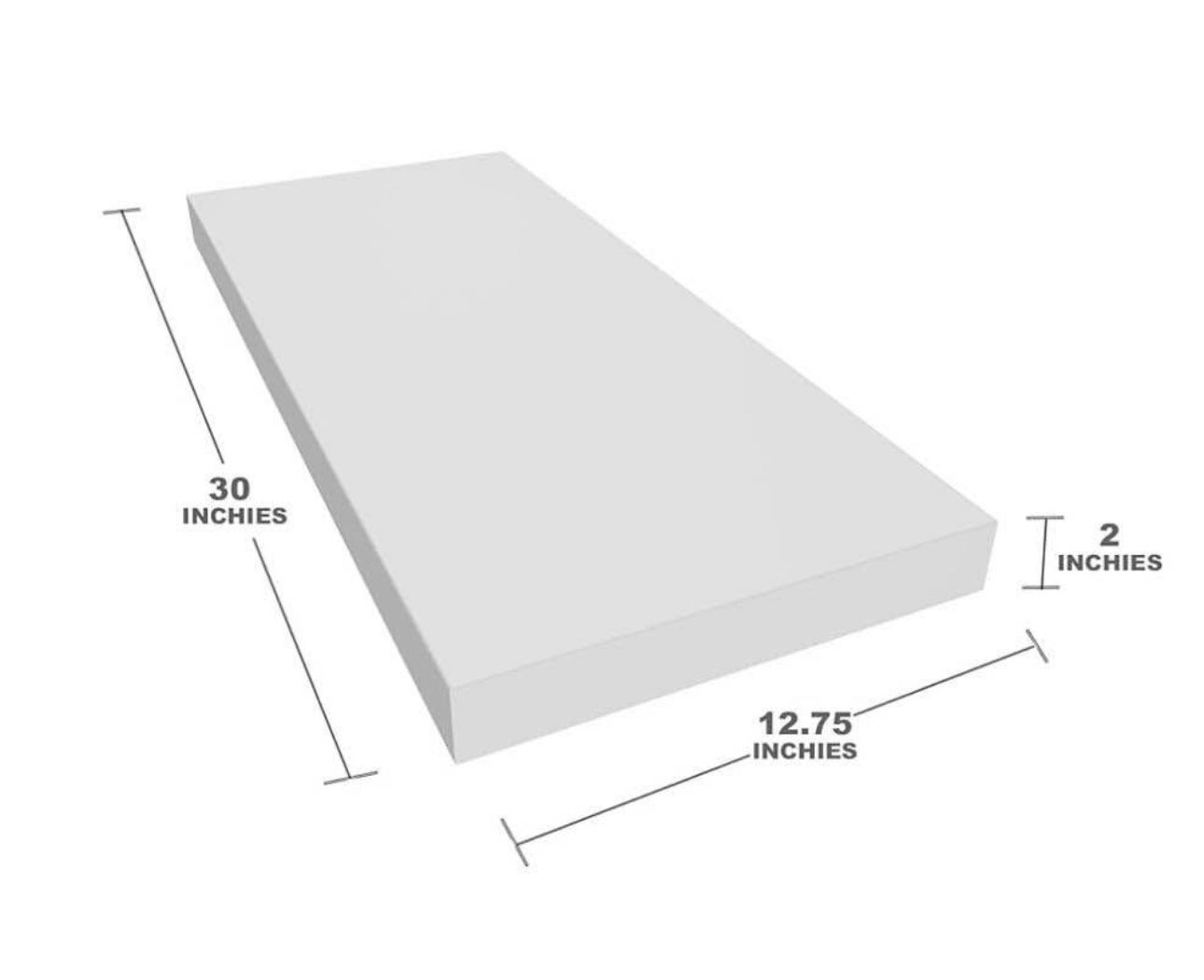 Wall shelf set for 1