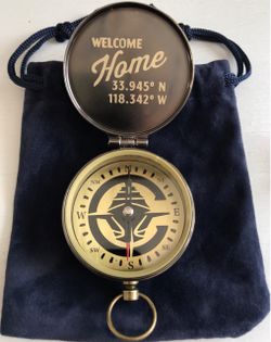 (NEW) (RARE) LOS ANGELES CLIPPERS INTUIT DOME 1ST GAME / OPENING NIGHT (10/23/2024) SGA COMPASS COLLECTOR’S SOUVENIR