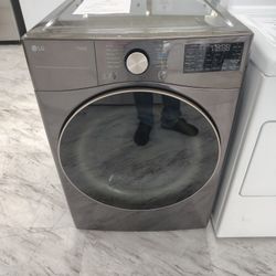 Presidents Day Sale! LG 7.4 Cu. Ft. Vented Stackable SMART Gas Dryer With TurboSteam And Sensor Dry Technology