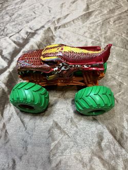  Hot Wheels Monster Trucks Mega Wrex Vehicle : Toys & Games