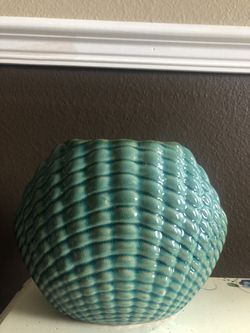 Retro Seashell Vase