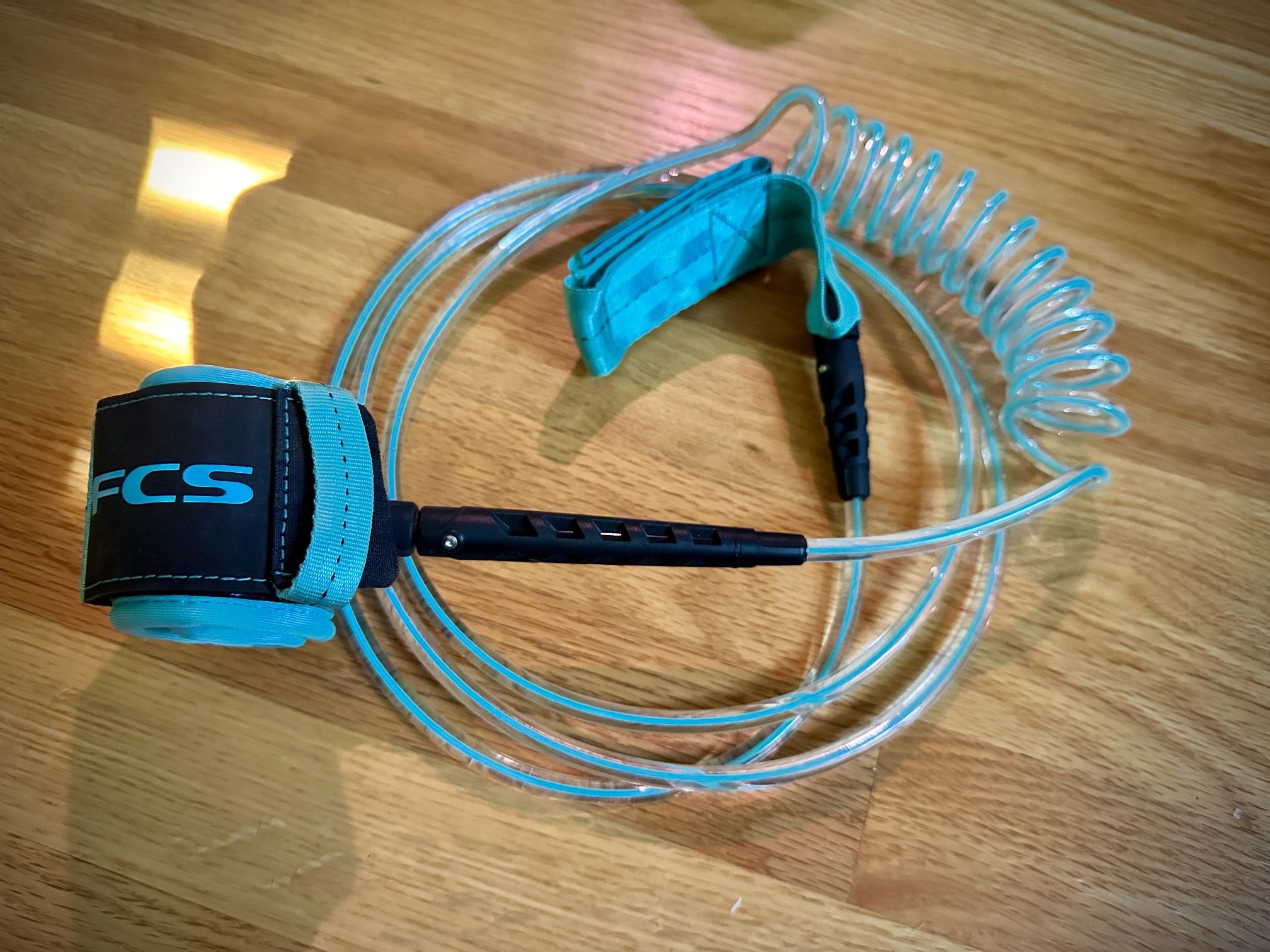 10’ coiled SUP / surfboard ankle leash