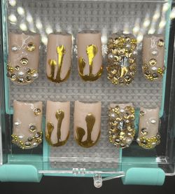 Custom Designed Press On Nails 