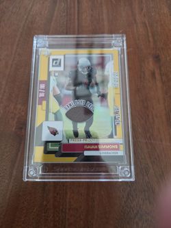 2025 Panni Game Used Ball Isaiah Simmons 18/22
