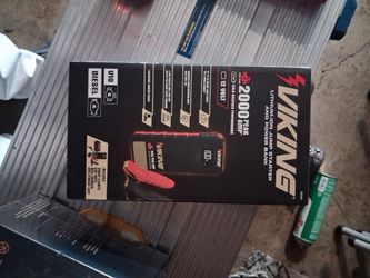 Viking jump starter & powerbank