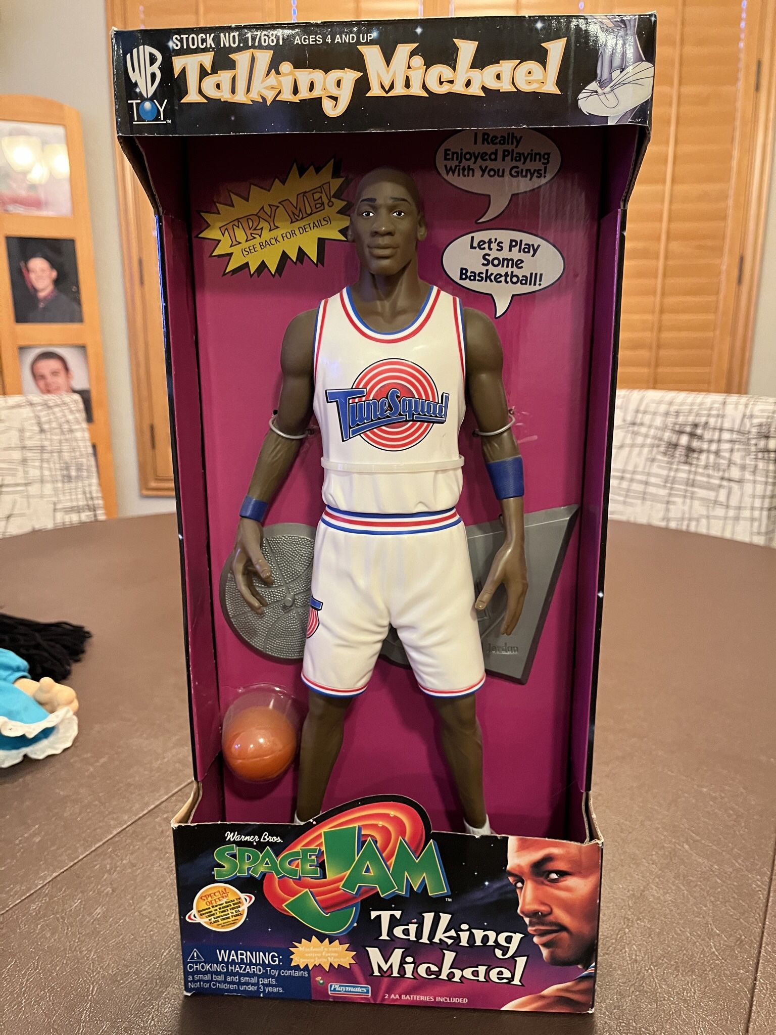 2 Michael Jordan Tune Squad MVP Dolls