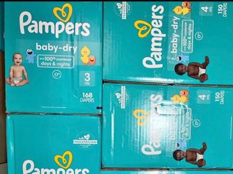 Pampers baby dry $40 each