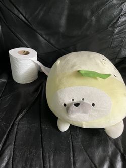 Stuffed Animal Plushie Round 1 Pineapple Seal