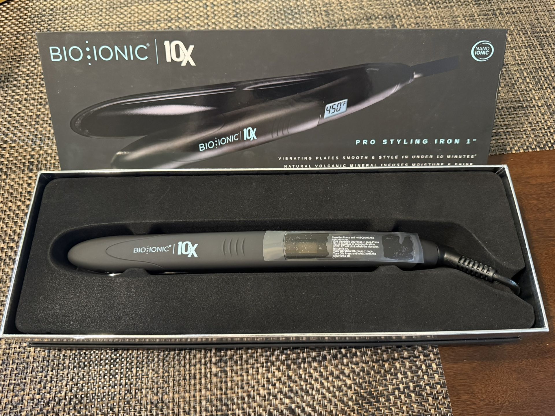 Bio Ionic 10X Pro Styling Iron 1”