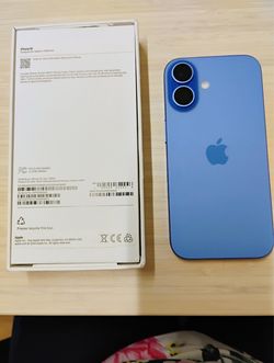 iPhone 16, Blue, 128 GB