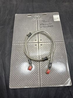 Yamaha Bolt Extended Front Brake Line (+3") Braided Stainless