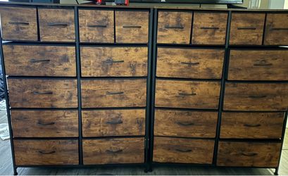 WLIVE Tall Dresser for Bedroom with 12 Drawers