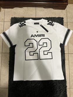 White Amiri Jersey Shirt