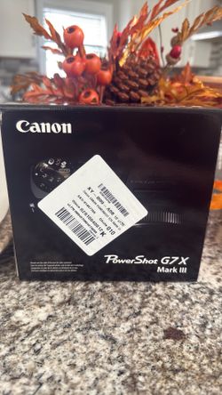 Canon G7X Mark 3