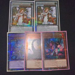 Yugioh Legacy Of Destruction Quarter Century Rares Lightsworn,Ashen, Diabellstar