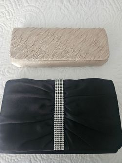 Silk evening purses