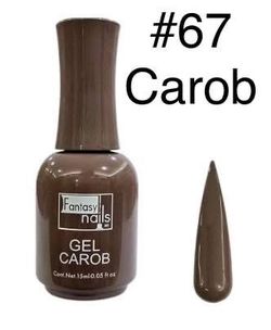 Gel polish fantasy nails