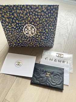 CC Logo VIP Gift Card Holder with Tory Burch Gift Bag for Sale in