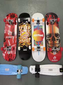 Skateboard and parts