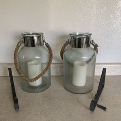 Big Candle Holders And Hardware 