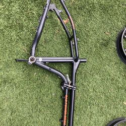 Rad power bike folding frame forks and wheels