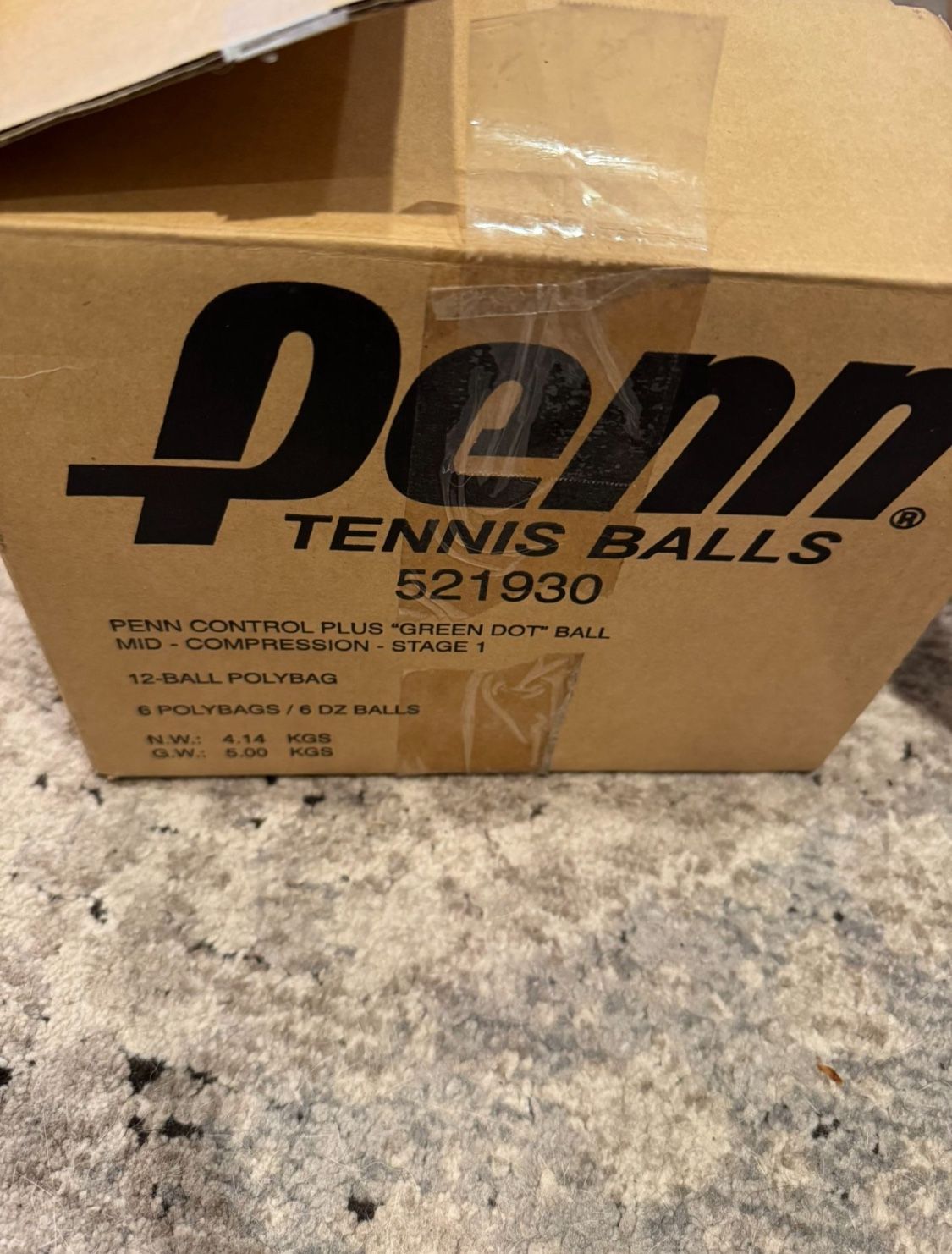 24 Penn Control + Tennis Balls