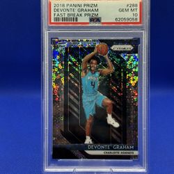 Devonte’ Graham Prizm Fast Break RC – PSA 10 Gem Mint 🚀