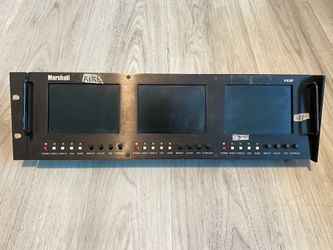 Marshall V-R53P Rack-Mounted Triple 5-Inch LCD Panel