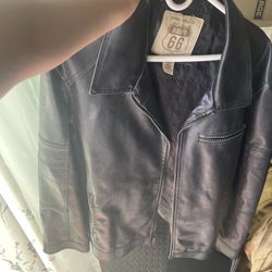 Route 66 Leather Jacket