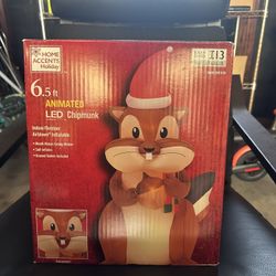 6.5’ Christmas Chipmunk 🐿️ Blowup Decoration 