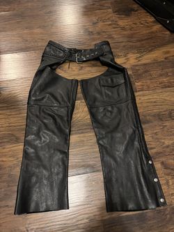 Women’s leather chaps