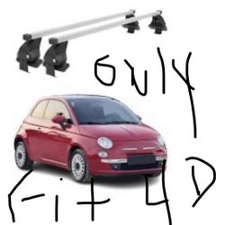 Surf Rack For Fiat 500 Four-Door Car
