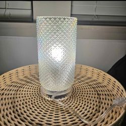 Glass Table Lamp