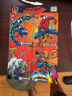1994 Amazing Spider-Man 1st Edition Trading Cards Uncut Sheet