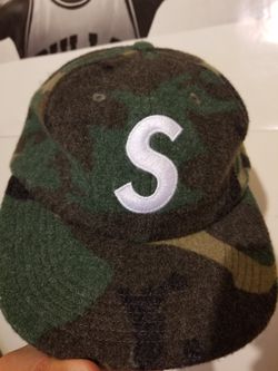 Supreme camo hat camouflage nike off-white