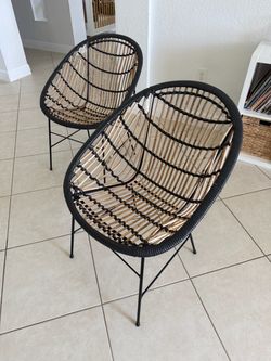 Article Luna Lounge Chairs (set of 2) like new