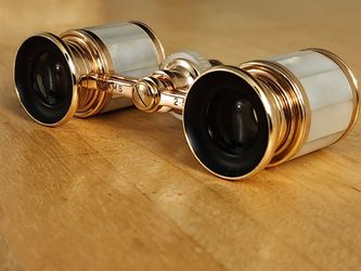Vintage Mid-Century ADAMS Mother of Pearl Opera Glasses 2.5x w/ Original Case! Made in Japan - Excellent Condition! $100 OBO!