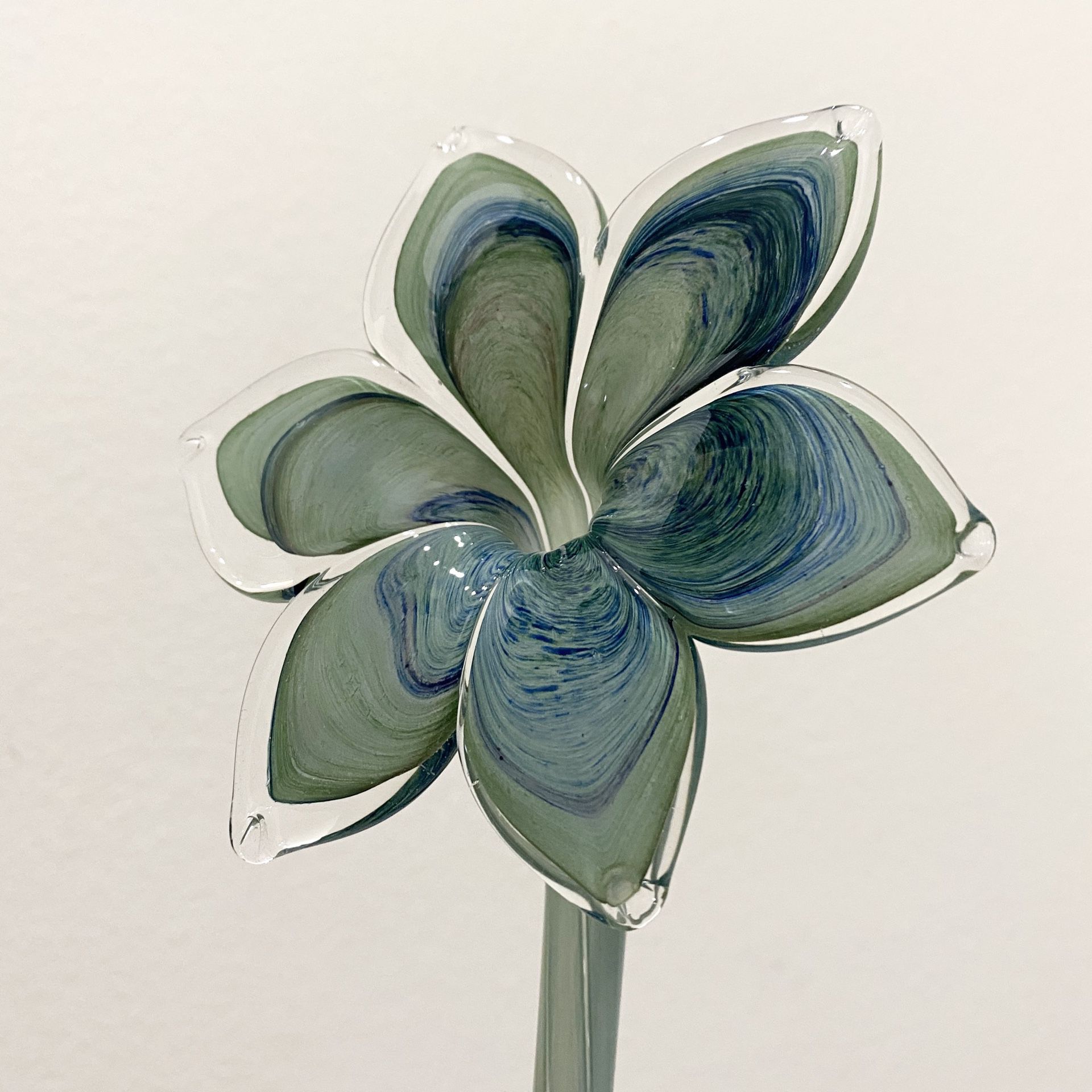 Murano 20” Glass Flower