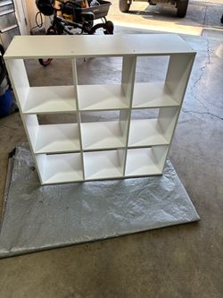 Free 9-Cube Storage Organizer
