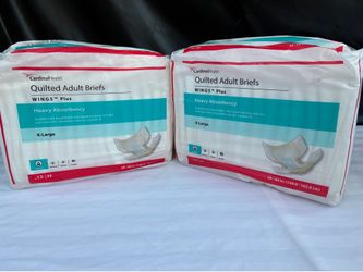 3 PACKETS ADULTS BRIEFS XL $7 each packet